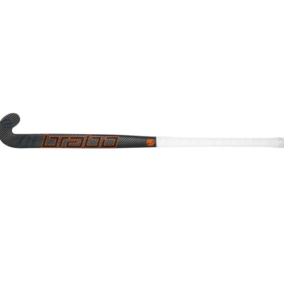 Brabo IT Traditional 70 Low Bow zaalhockeystick black orange