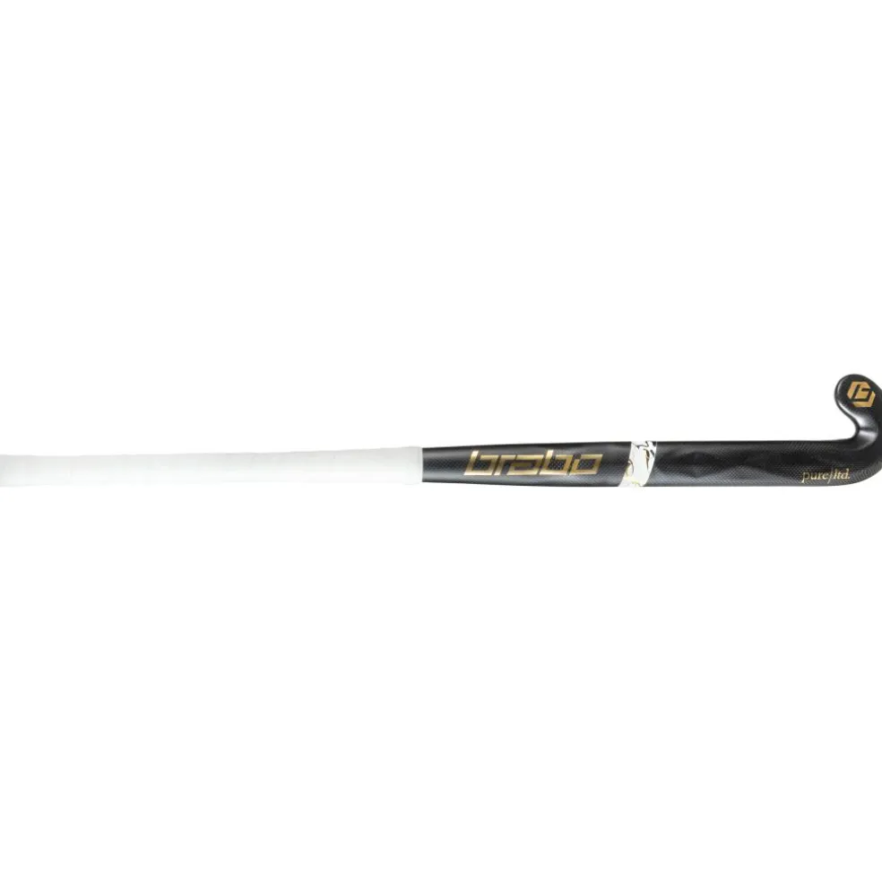 Brabo Pure LTD Low Bow hockeystick black gold