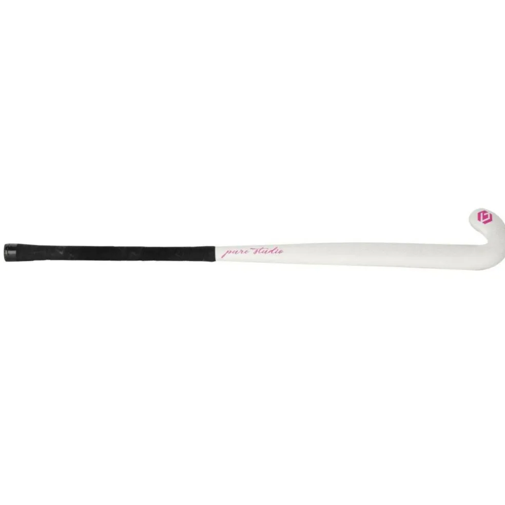 Brabo Pure Studio G-Force hockeystick junior white pink