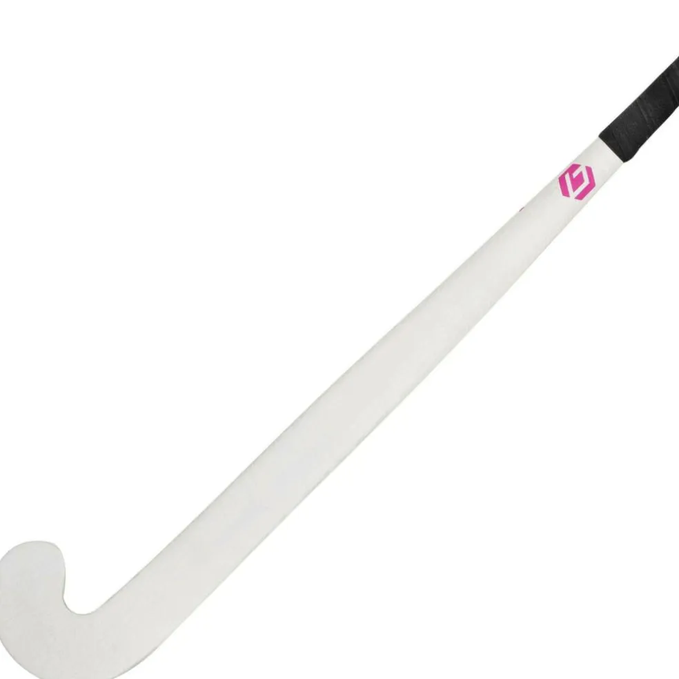Brabo Pure Studio G-Force hockeystick junior white pink