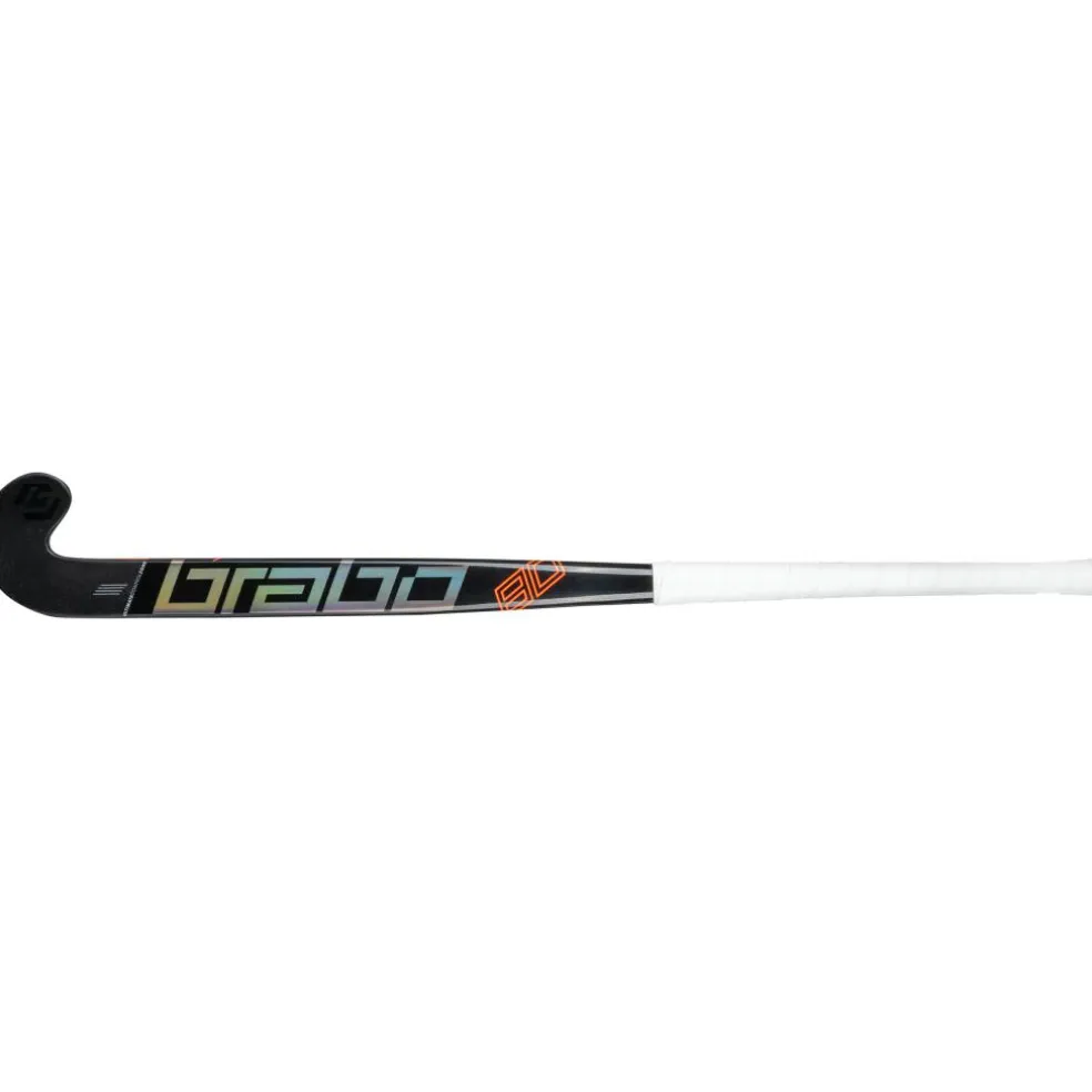 Brabo Traditional Carbon 80 Extreme Low Bow hockeystick black orange