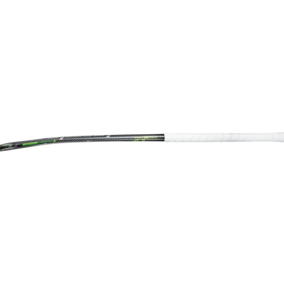Brabo Traditional Carbon 60 Low Bow hockeystick black neongreen