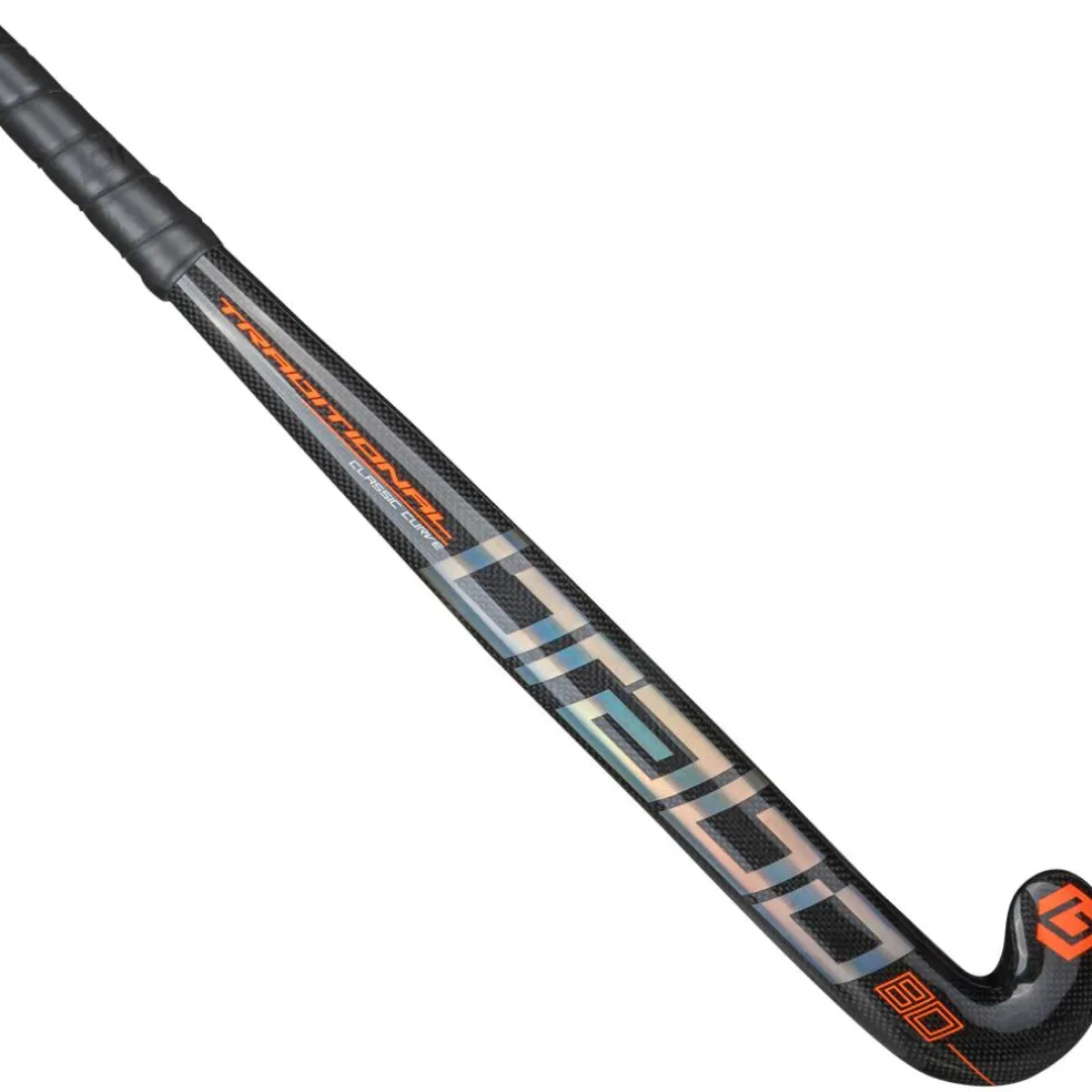 Brabo Traditional Carbon 80 Classic Curve hockeystick black orange