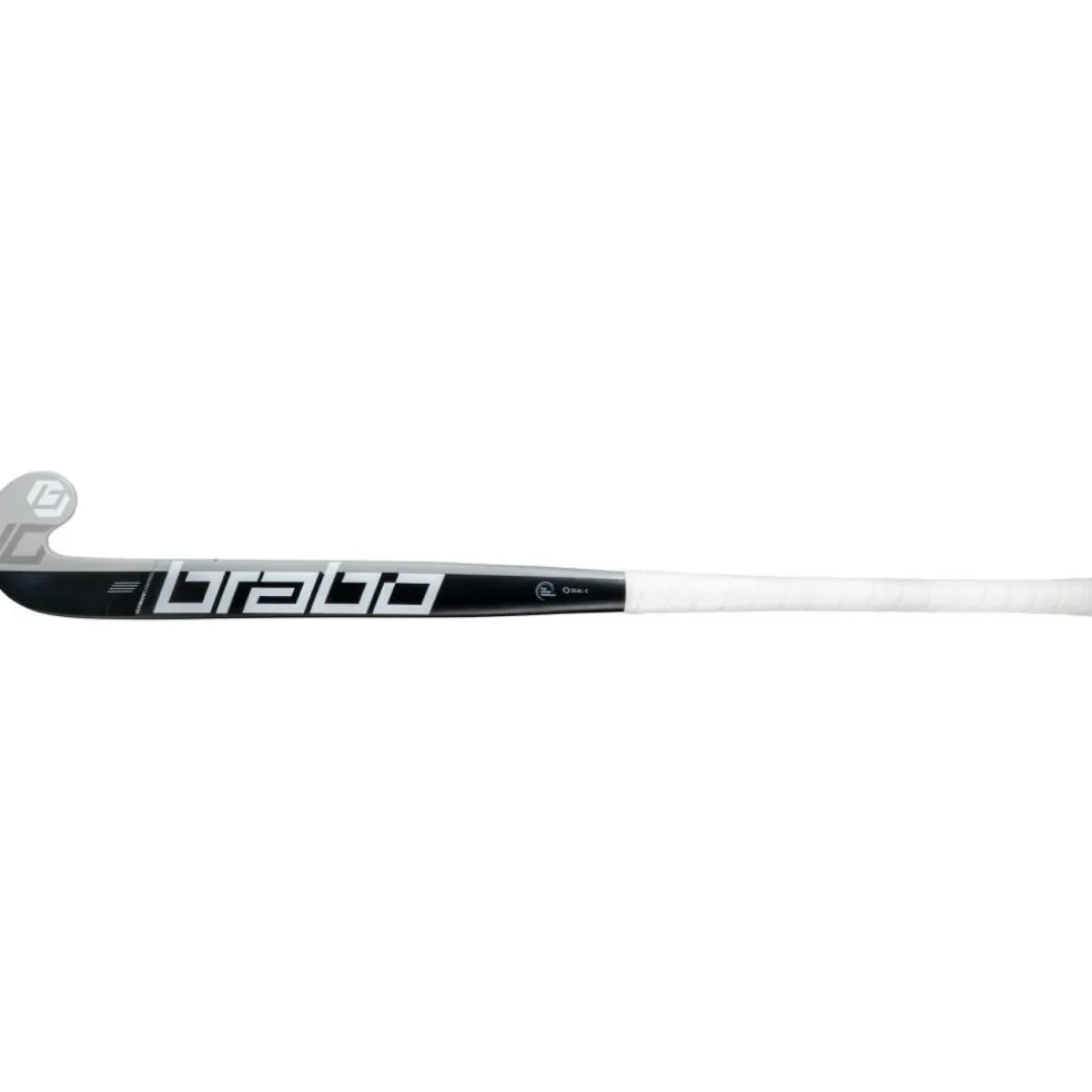 Brabo Tribute 10 Pro Bow hockeystick black grey - 36,5 inch