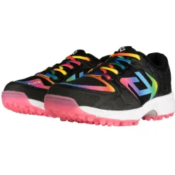Brabo Tribute hockeyschoenen junior rainbow black
