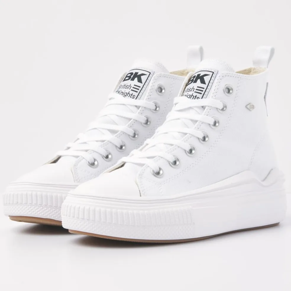 British Knights Kaya Flow Mid schoenen dames white