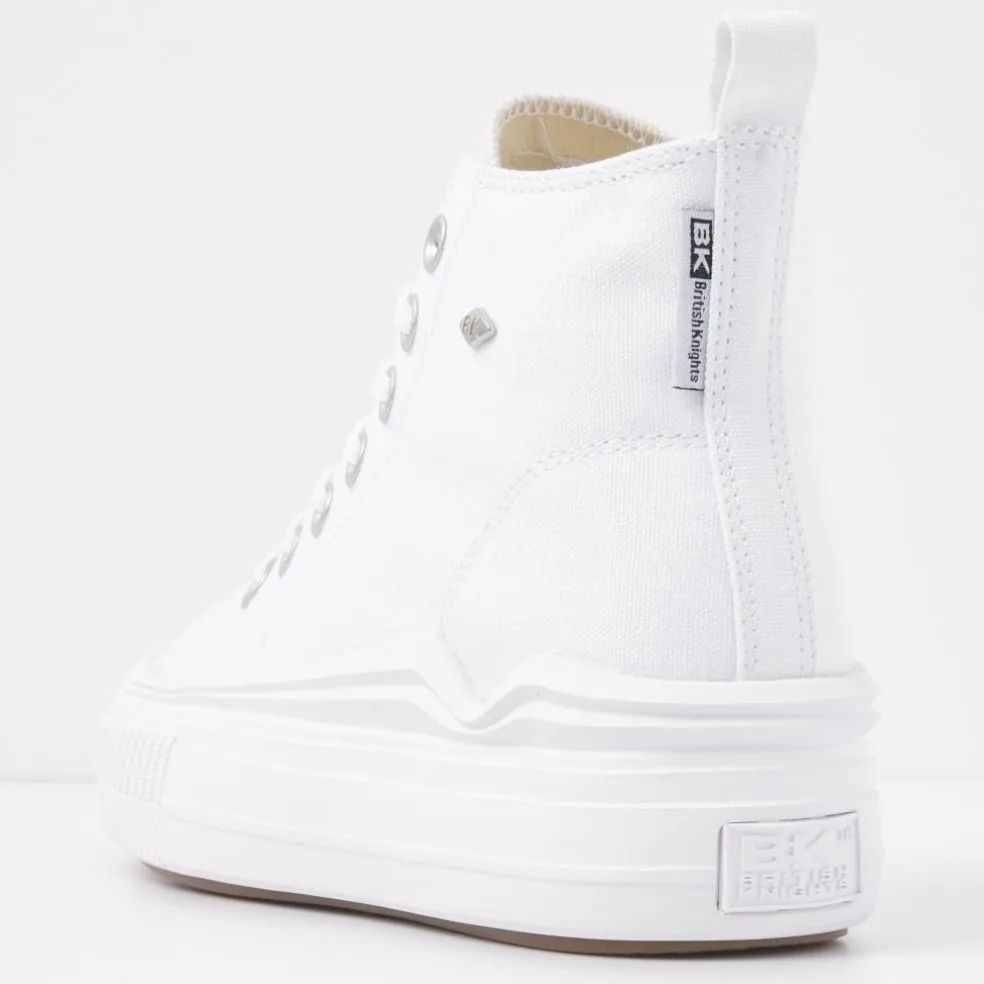 British Knights Kaya Flow Mid schoenen dames white