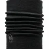 Buff Heavyweight Merino col solid black