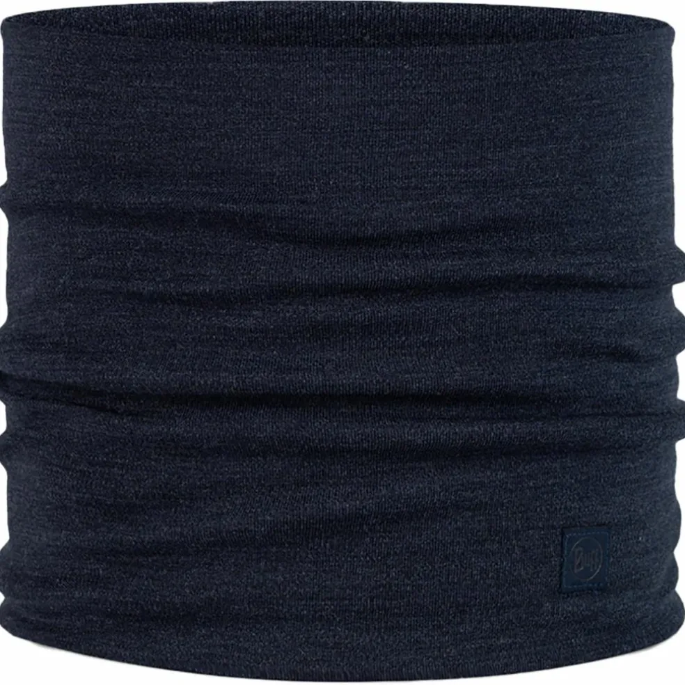 Buff Heavyweight Merino col solid indigo