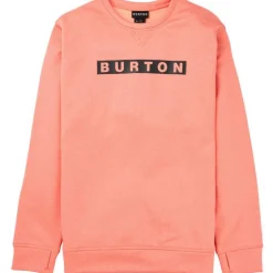 Burton Oak Crew sweater heren peach echo heather