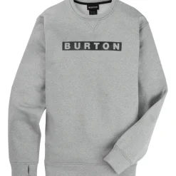 Burton Oak sweater heren grey heather