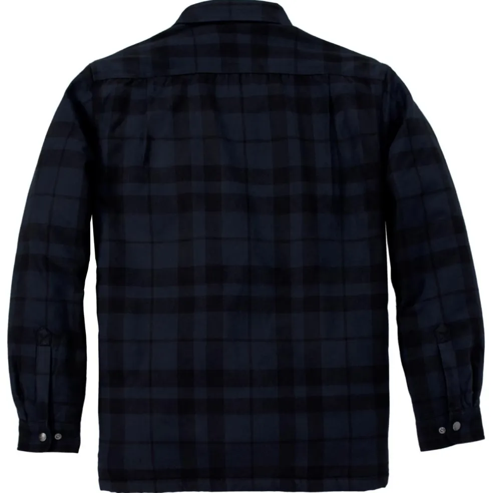 Carhartt Flannel Sherpa Lined overhemd heren navy