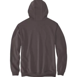 Carhartt Logo Sleeve Graphic hoodie heren dark sepia