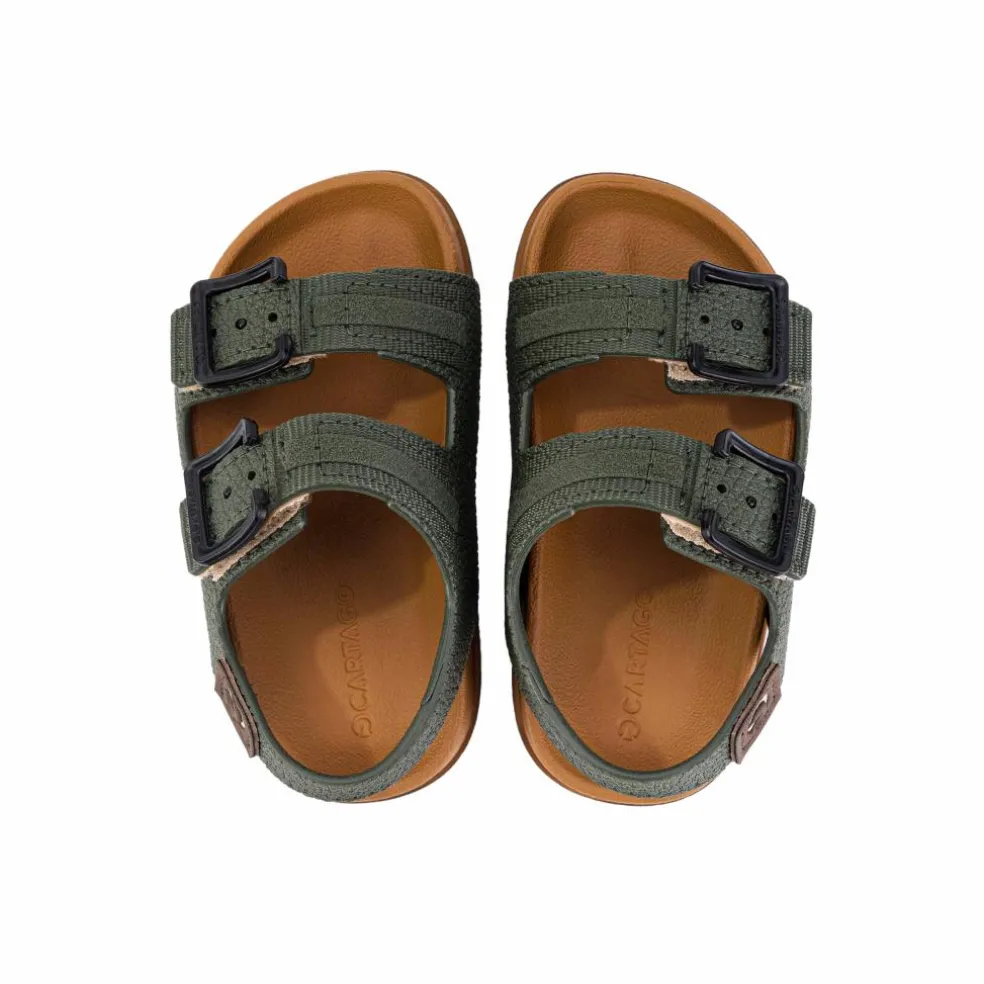 Cartago Milan Baby sandalen junior beige green