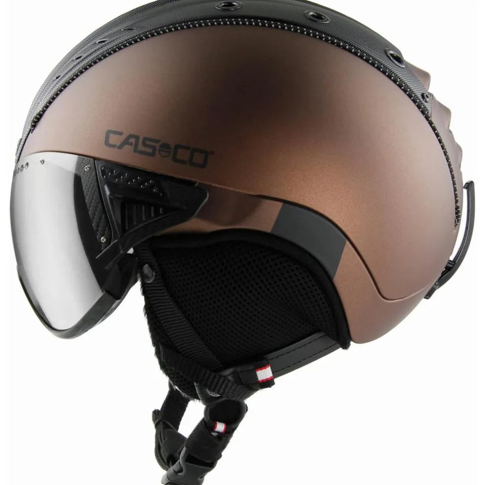 Casco SP-2 Visor Carbonic skihelm brown