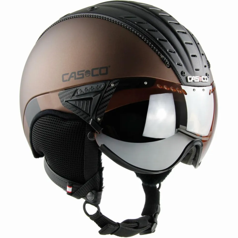 Casco SP-2 Visor Carbonic skihelm brown