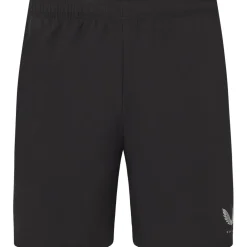 Castore 6 inch short heren black silver reflective