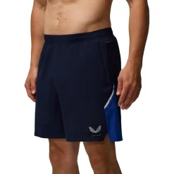 Castore 6 inch short heren midnight navy azure blue