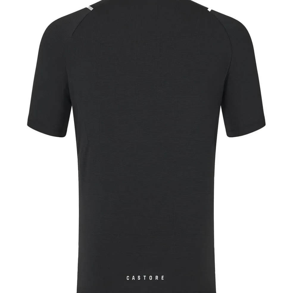 Castore shirt heren black silver reflective