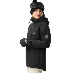 ColourWear Cookie winterjas dames black