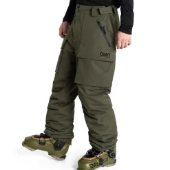 ColourWear Mountain Cargo skibroek dark olive