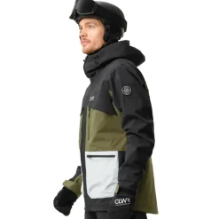 ColourWear Transfer winterjas heren black