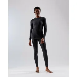 Craft Core Wool Merino thermobroek dames black