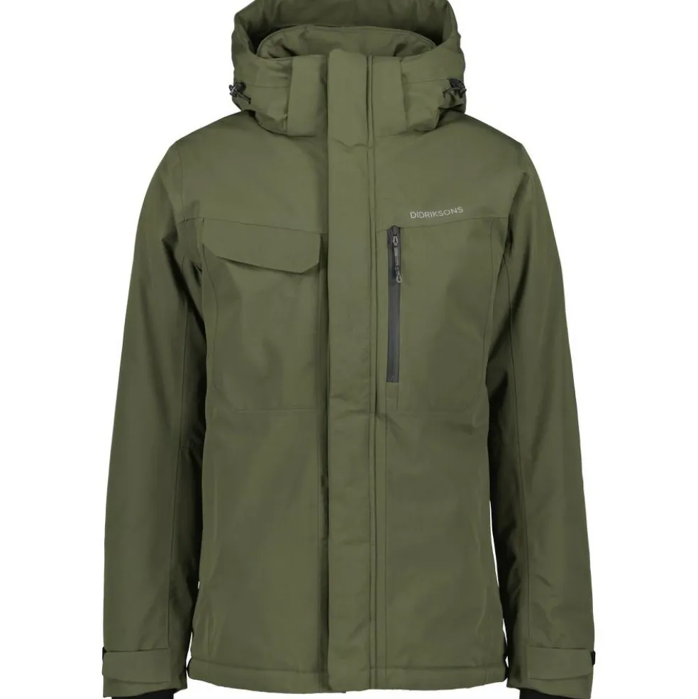 Didriksons Stefan USX outdoor jack heren deep green
