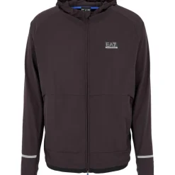EA7 Dynamic Athlete Hooded trainingsjack heren brown