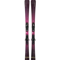 Elan Primetime N°4+ W 25 - 26 ski's dames met ELX 11.0 GW Shift binding