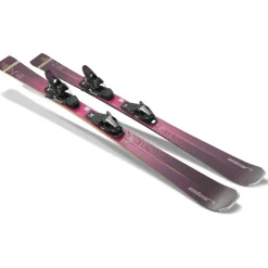 Elan Primetime N°4+ W 25 - 26 ski's dames met ELX 11.0 GW Shift binding