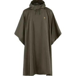 Fjällräven Trekking poncho dark olive