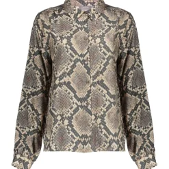 Geisha blouse dames black sand