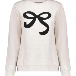 Geisha sweater dames beige melange black