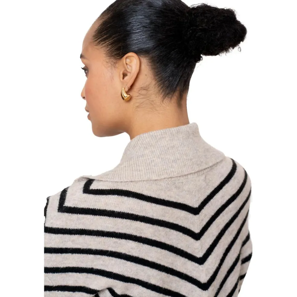 Geisha vest dames black sand