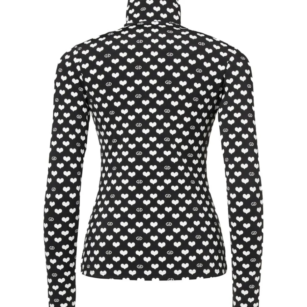 Goldbergh CUORI skipully dames cuori black