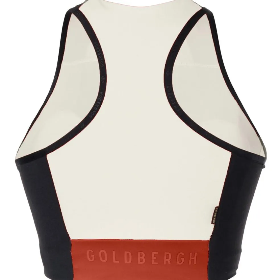 Goldbergh Facade sport bh dames black champagne