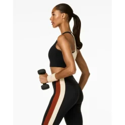 Goldbergh Facade sport bh dames black champagne