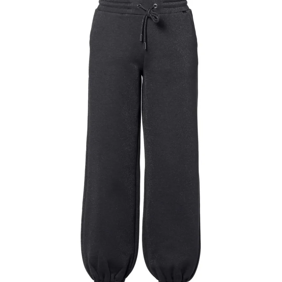 Goldbergh GLIMPSE joggingbroek dames black lurex