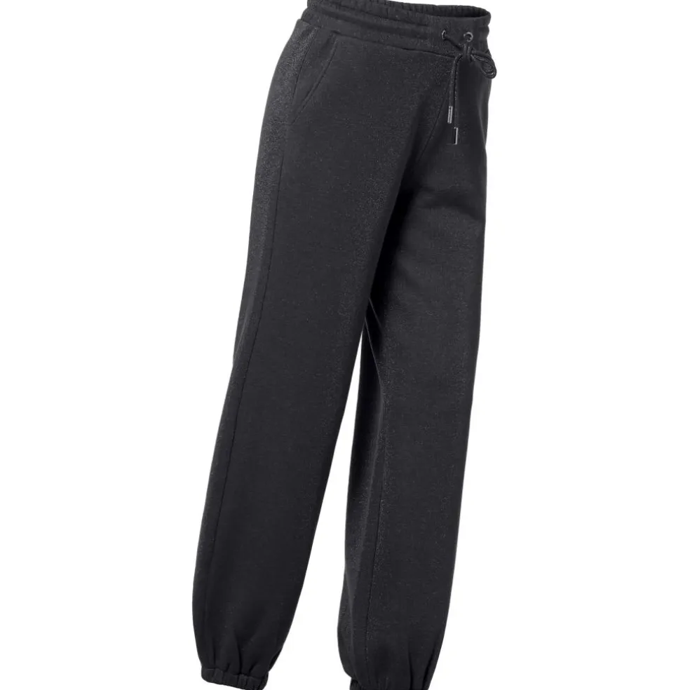 Goldbergh GLIMPSE joggingbroek dames black lurex
