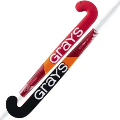 Grays GTi2000 Ultrabow composite zaalhockeystick junior fluo red