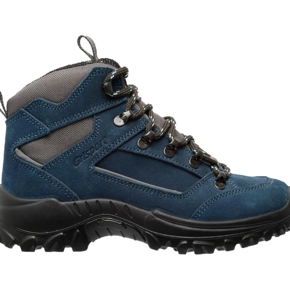Grisport Rocky Mid wandelschoenen junior blauw