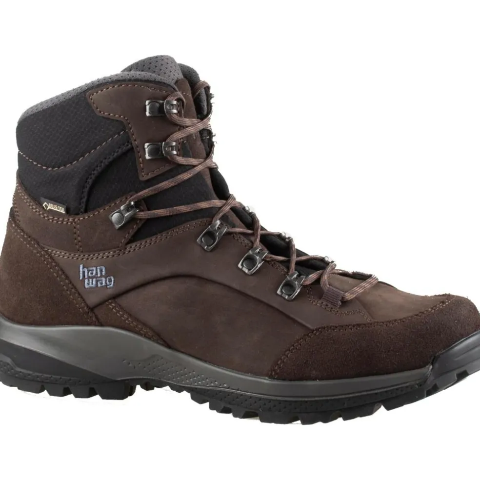 Hanwag Banks SF Extra GTX wandelschoenen heren mocca asphalt
