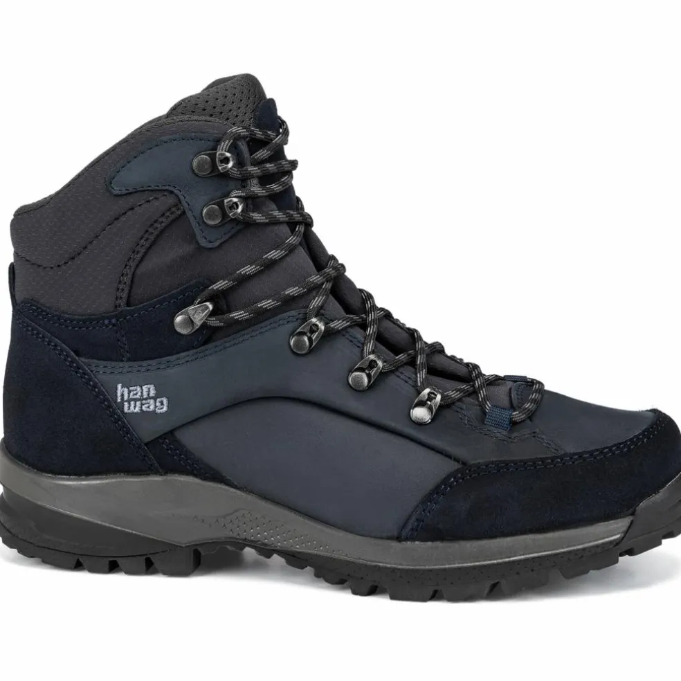 Hanwag Banks SF Extra Lady LL Mid wandelschoenen dames navy asphalt
