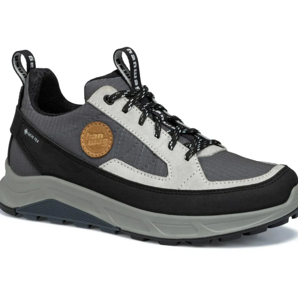 Hanwag Rotpunkt Light Low GTX wandelschoenen dames light grey anthracite