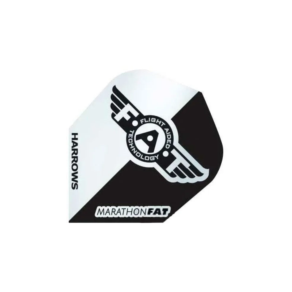 Harrows Darts Darts Marathon F.A.T. flights zwart