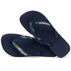 Havaianas Brasil Logo slippers junior navy blue