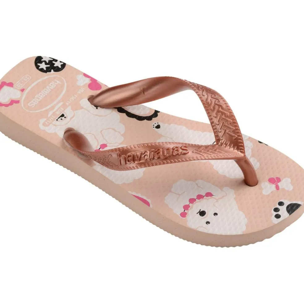 Havaianas Kids Top Pets Ballet slippers junior rose golden blush