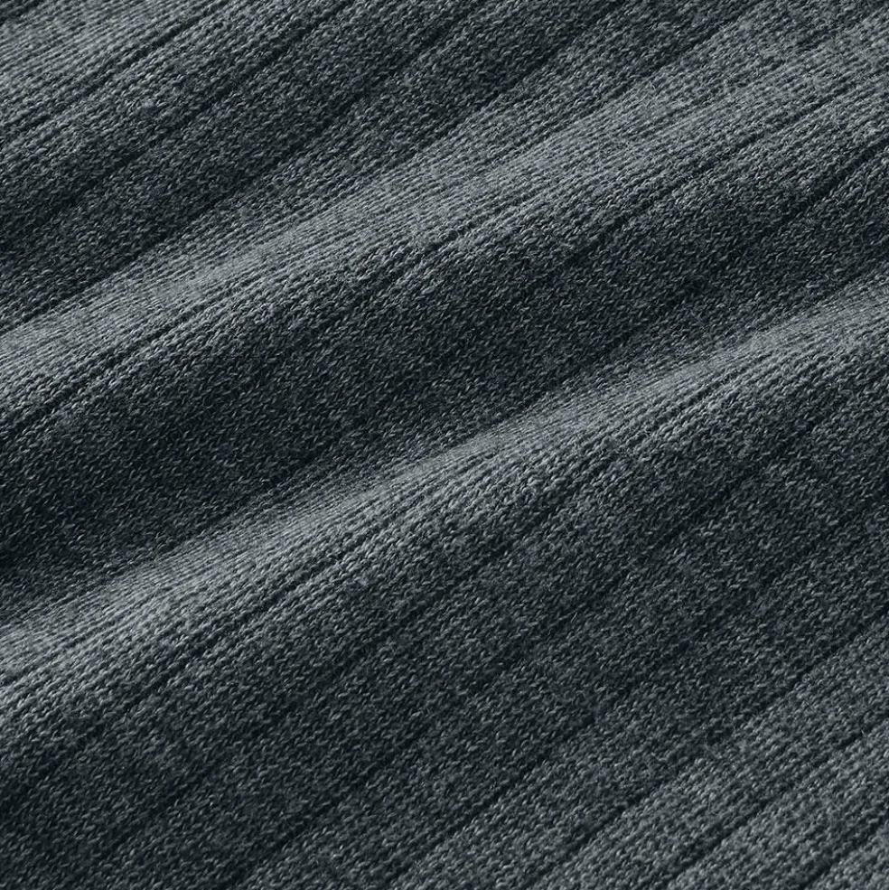 Heatkeeper Basic LS thermoshirt junior antraciet melange