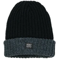 Heatkeeper Thermisch muts heren black grey
